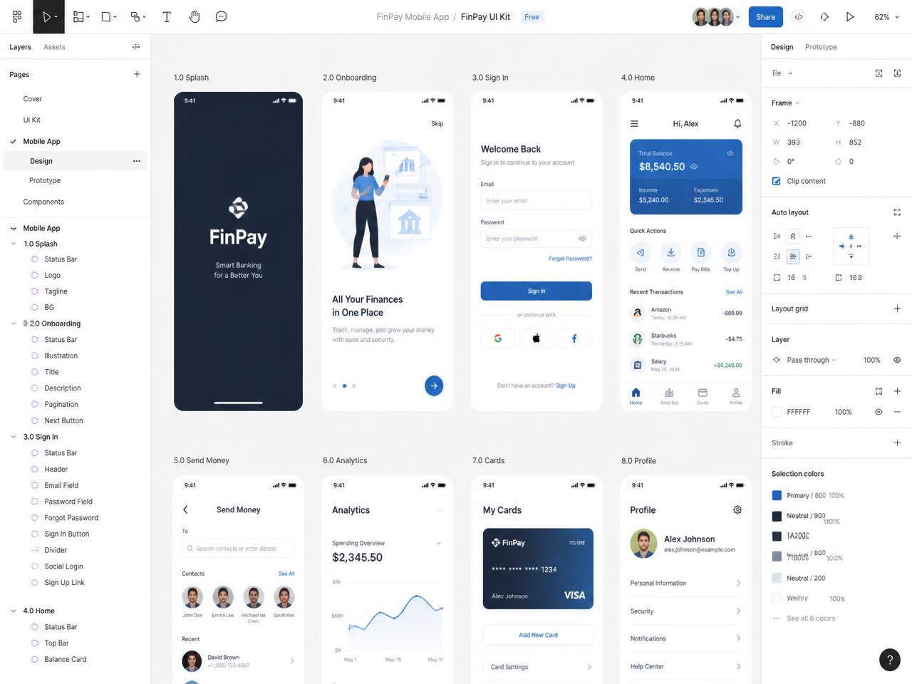 Product Design interface example by CodeSpace Infotech